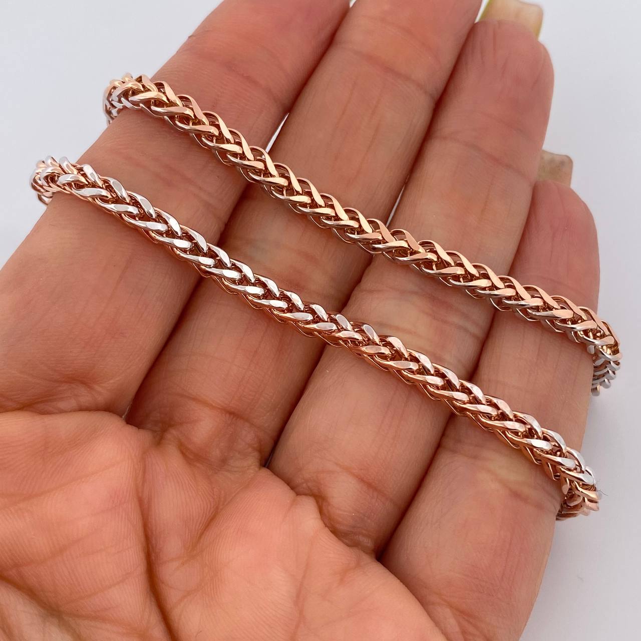 Cadena Franco 17.3gr / 59.5cm / +3 Oro 18K $