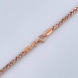 Cadena Franco 10.85gr / 60cm / +3 Oro 18K $