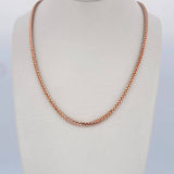 Cadena Franco 8.7gr / 60cm / +3 Oro 18K $