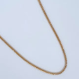 Cadena Franco 8.7gr / 59cm / +3 Oro 18K $