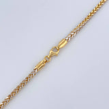 Cadena Franco 8.7gr / 59cm / +3 Oro 18K $