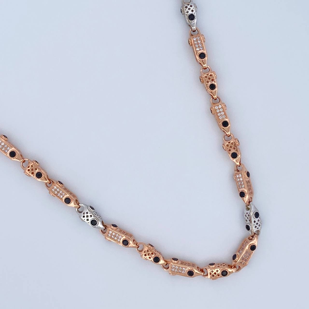 Cadena Rustica Nave 52.65gr / 65.5cm / Oro 18K $