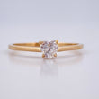 Anillo Corazon 1.3gr / T6 1/4 / Oro Amarillo 18K &