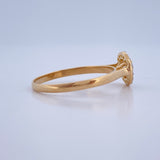 Anillo Halo Churumbela Circulo 1.65gr / T6 1/2 / Oro Amarillo 18K &