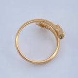 Anillo Abrazo Estrella 3.15gr / T6 / Oro Amarillo 18K &