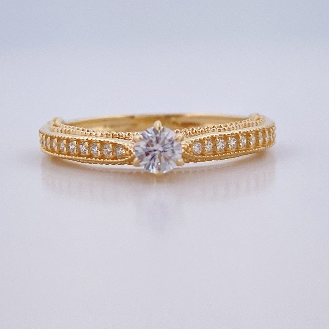 Anillo Sueño 2.1gr / T5 1/2 / Oro Amarillo 18K &