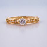 Anillo Sueño 2.1gr / T5 1/2 / Oro Amarillo 18K &