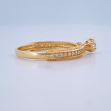 Anillo Sueño 2.1gr / T5 1/2 / Oro Amarillo 18K &
