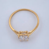 Anillo Corazon 1.45gr / T5 1/2 / Oro Amarillo 18K &
