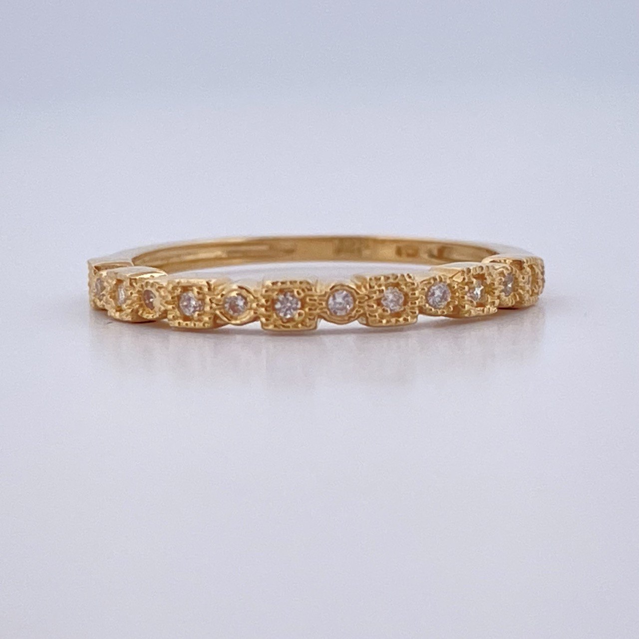 Anillo Churumbela 1.45gr / T5 1/4 / Oro Amarillo 18K &