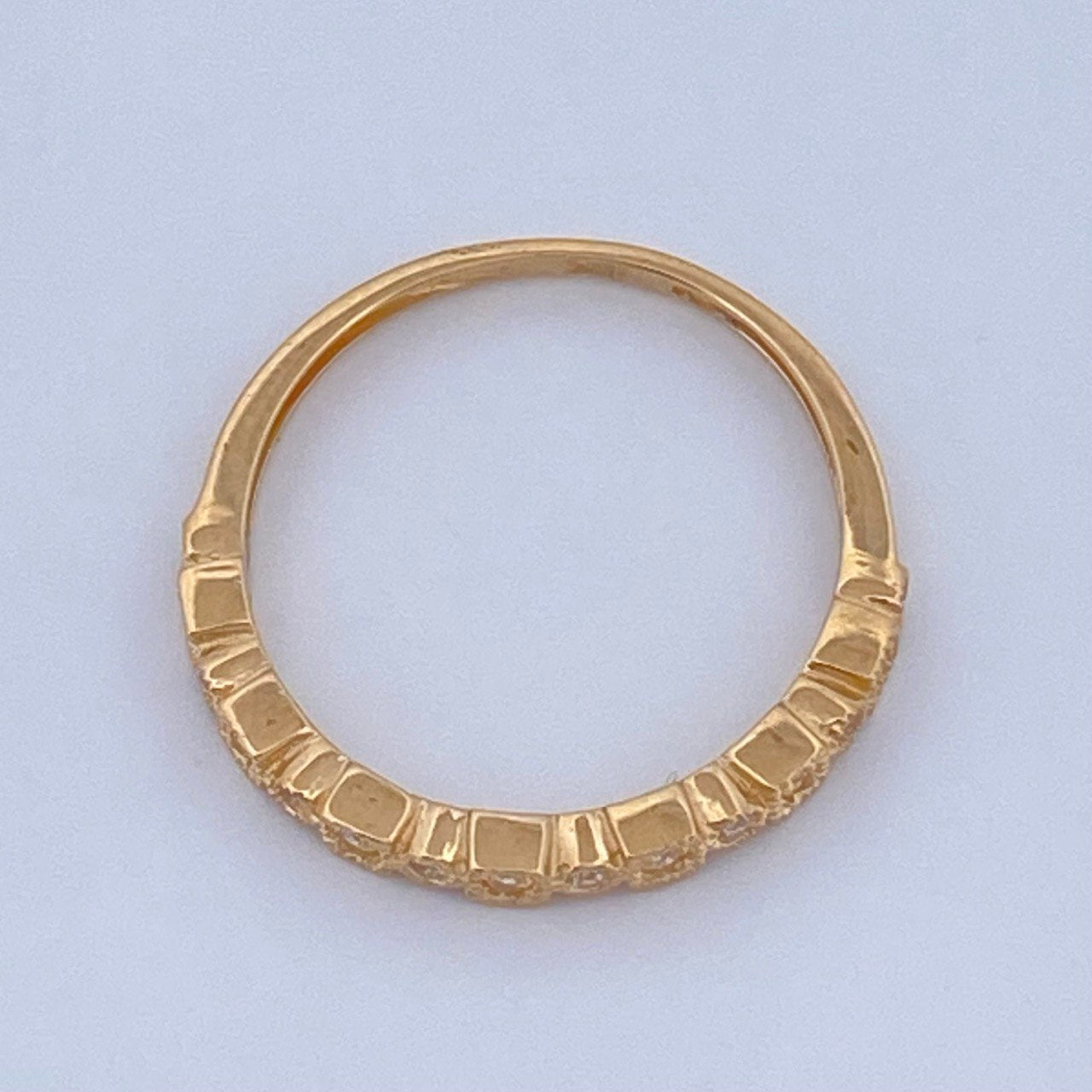 Anillo Churumbela 1.4gr / T4 3/4 / Oro Amarillo 18K &