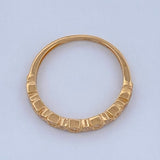 Anillo Churumbela 1.45gr / T5 1/4 / Oro Amarillo 18K &