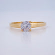 Anillo Puente 1.5gr / T5 1/4 / Oro Amarillo 18K %