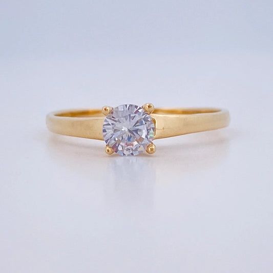 Anillo Puente 1.5gr / T5 1/4 / Oro Amarillo 18K %
