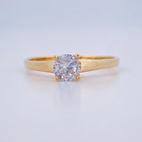 Anillo Puente 1.5gr / T5 1/4 / Oro Amarillo 18K %
