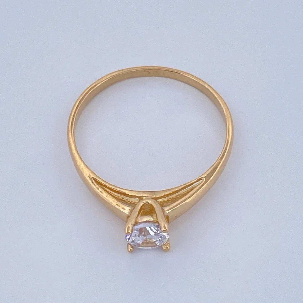 Anillo Puente 1.5gr / T5 1/4 / Oro Amarillo 18K %