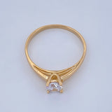 Anillo Puente 1.5gr / T5 1/4 / Oro Amarillo 18K %