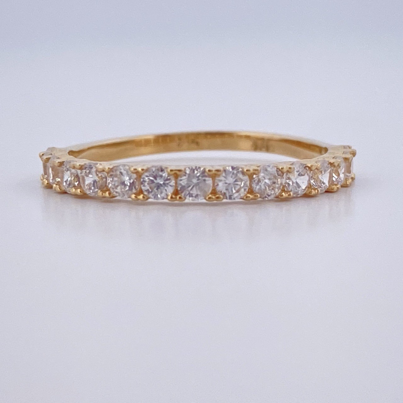 Anillo Argolla Churumbela 1.4gr / T5 1/2 / Oro Amarillo 18K &