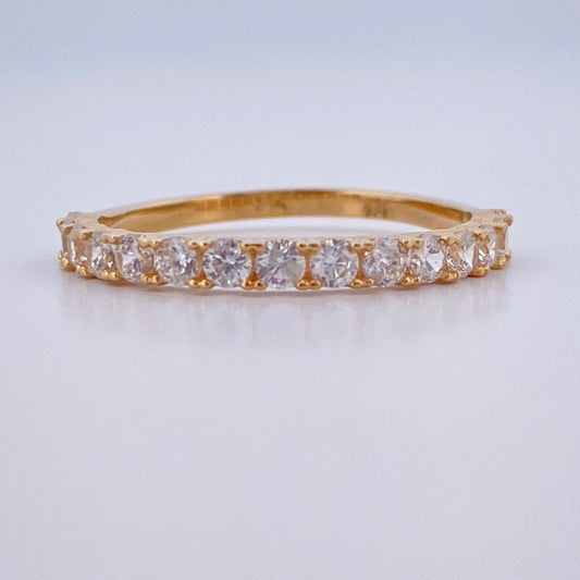 Anillo Argolla Churumbela 1.4gr / T5 1/2 / Oro Amarillo 18K &