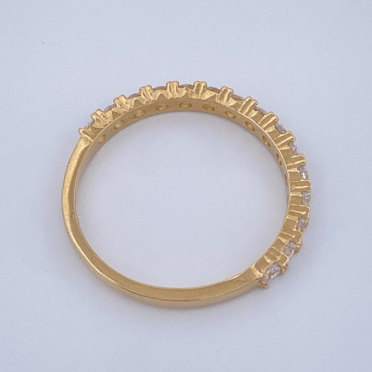 Anillo Argolla Churumbela 1.4gr / T5 1/2 / Oro Amarillo 18K &
