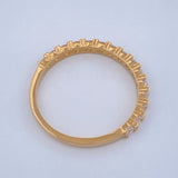 Anillo Argolla Churumbela 1.4gr / T5 1/2 / Oro Amarillo 18K &