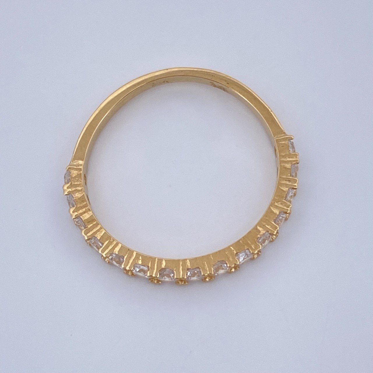 Anillo Argolla Churumbela 1.4gr / T5 1/2 / Oro Amarillo 18K &