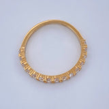 Anillo Argolla Churumbela 1.4gr / T5 / Oro Amarillo 18K &