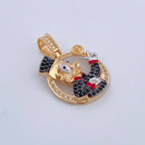 Dije Pato Inspirado 4.25gr / 2.7cm / Oro 18K &