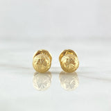 Topos Bola 0.7gr / 5mm Diamantada Lineal Oro Amarillo 18K *