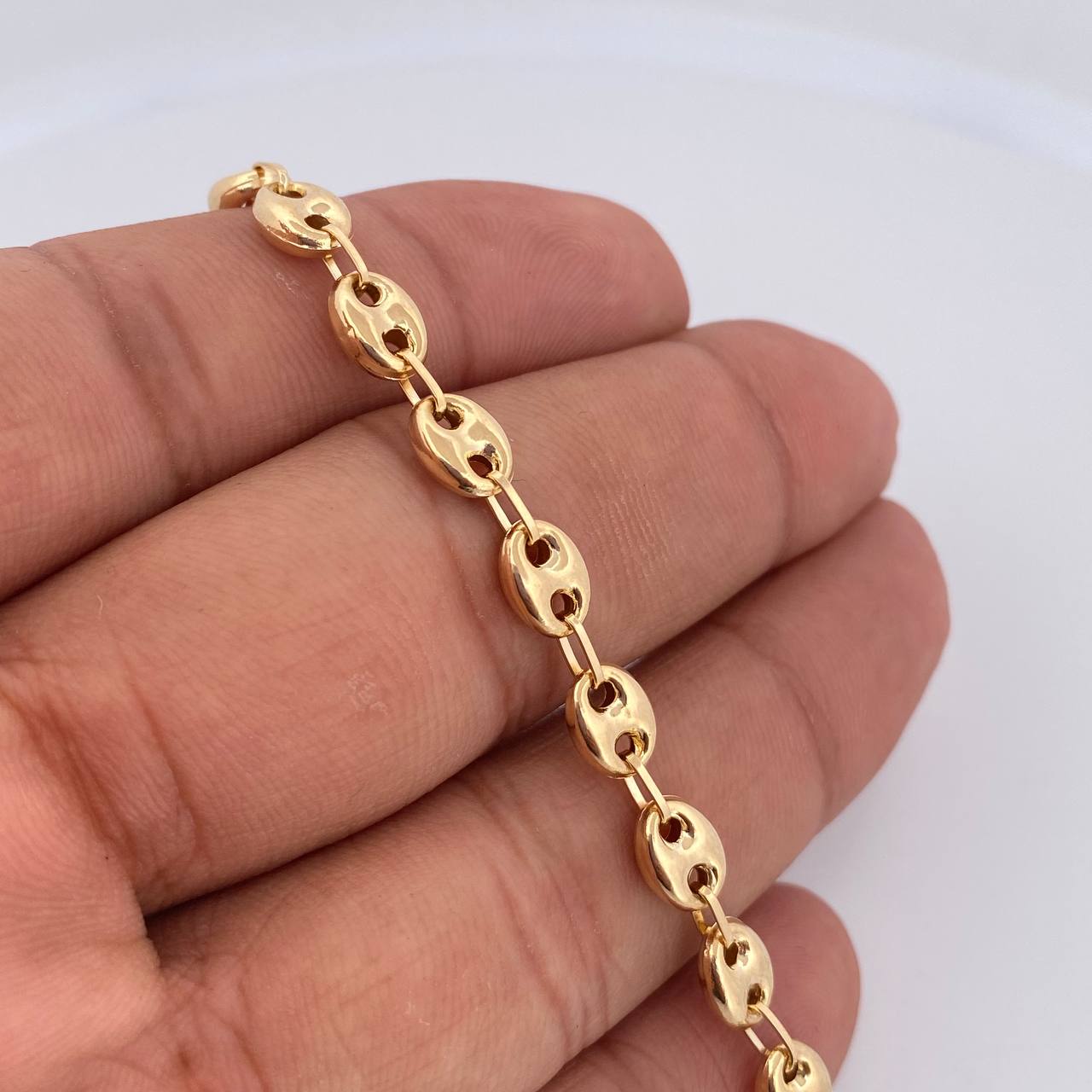 Pulso GC 4.95gr / 20.5cm / 6mm Oro Amarillo &