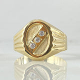Anillo Trinity 2.6gr / T11 / Oro 18K ©