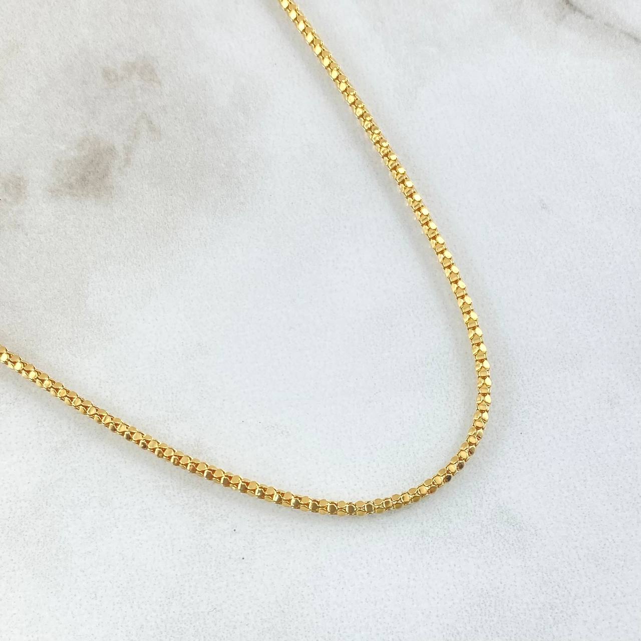 Cadena Cola Raton 4.25gr / 40cm / +3 Oro 18K *