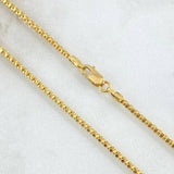 Cadena Cola Raton 4.25gr / 40cm / +3 Oro 18K *