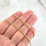 Cadena Cola Raton 4.25gr / 40cm / +3 Oro 18K *