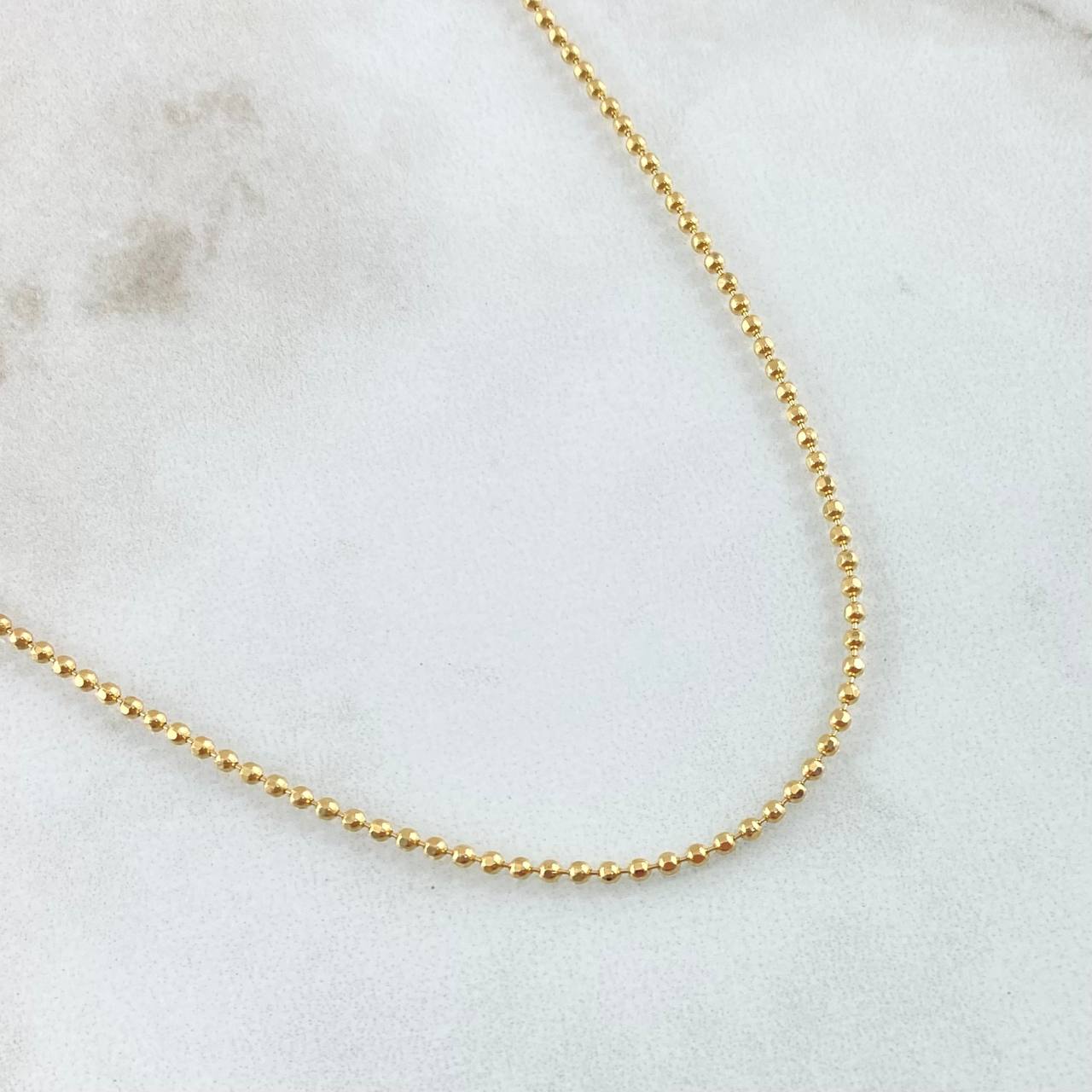 Cadena Militar 5.45gr / 60cm / +3 Oro 18K ©