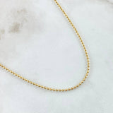 Cadena Militar 5.45gr / 60cm / +3 Oro 18K ©