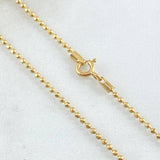 Cadena Militar 5.45gr / 60cm / +3 Oro 18K ©