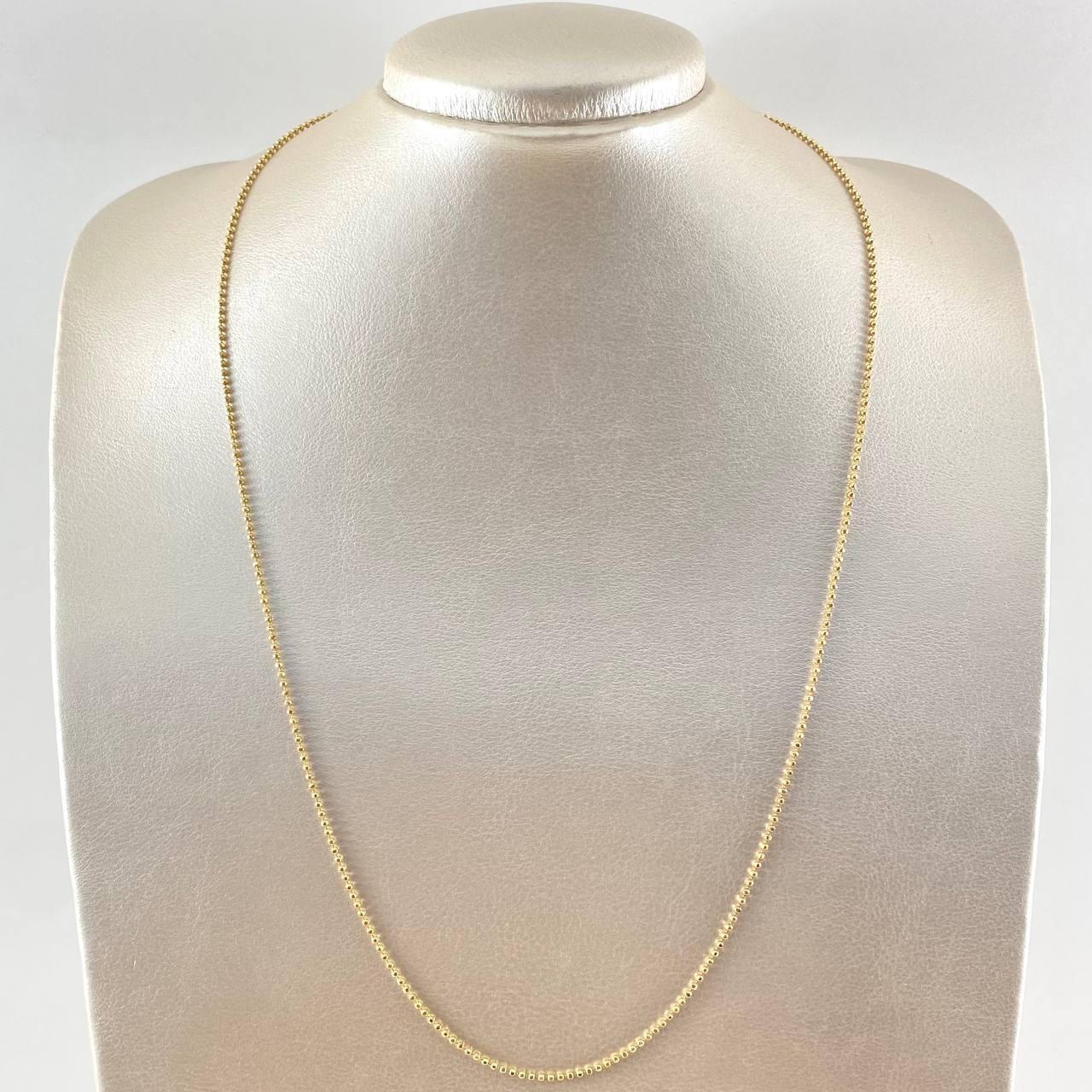 Cadena Militar 5.45gr / 60cm / +3 Oro 18K ©