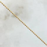 Cadena Militar 3.15gr / 50cm / +3 Oro 18K ©