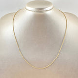 Cadena Militar 3.15gr / 50cm / +3 Oro 18K ©