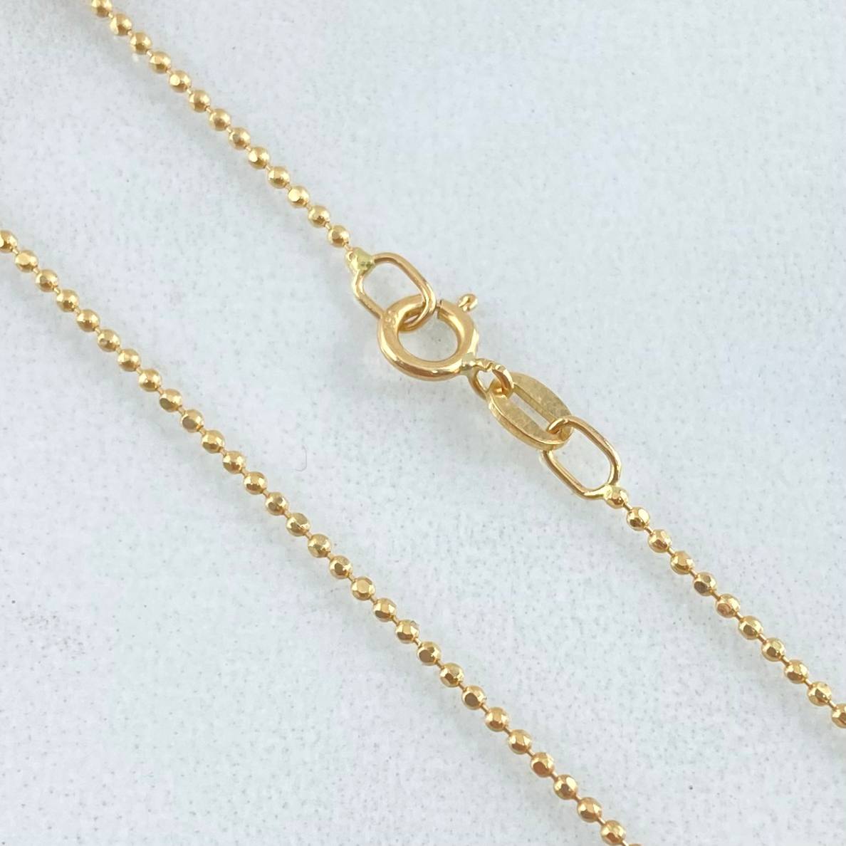 Cadena Militar 1.9gr / 45cm / +3 Oro 18K ©