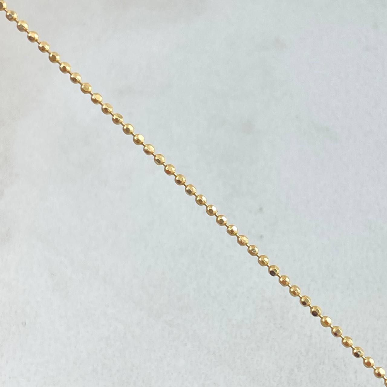 Cadena Militar 1.9gr / 45cm / +3 Oro 18K ©