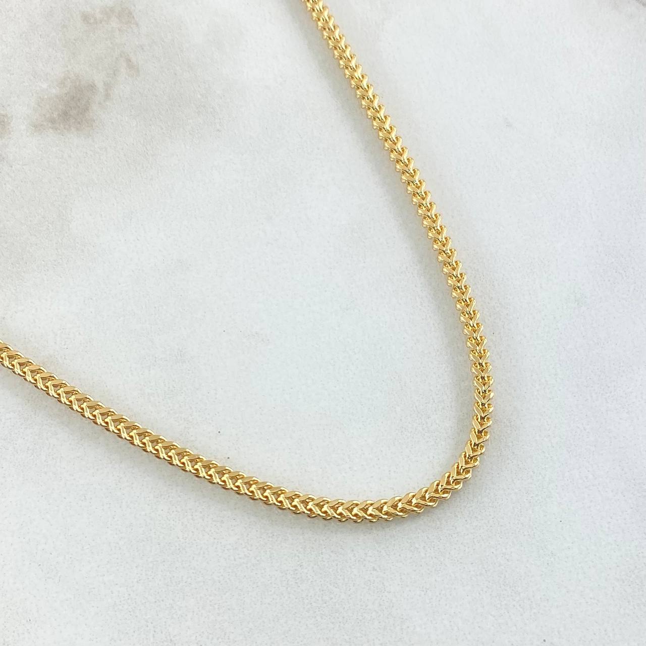 Cadena Franco 8.8gr / 60cm / +3 Oro 18K ©