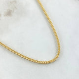 Cadena Franco 8.8gr / 60cm / +3 Oro 18K ©