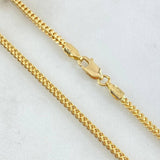 Cadena Franco 8.8gr / 60cm / +3 Oro 18K ©