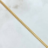 Cadena Franco 8.8gr / 60cm / +3 Oro 18K ©