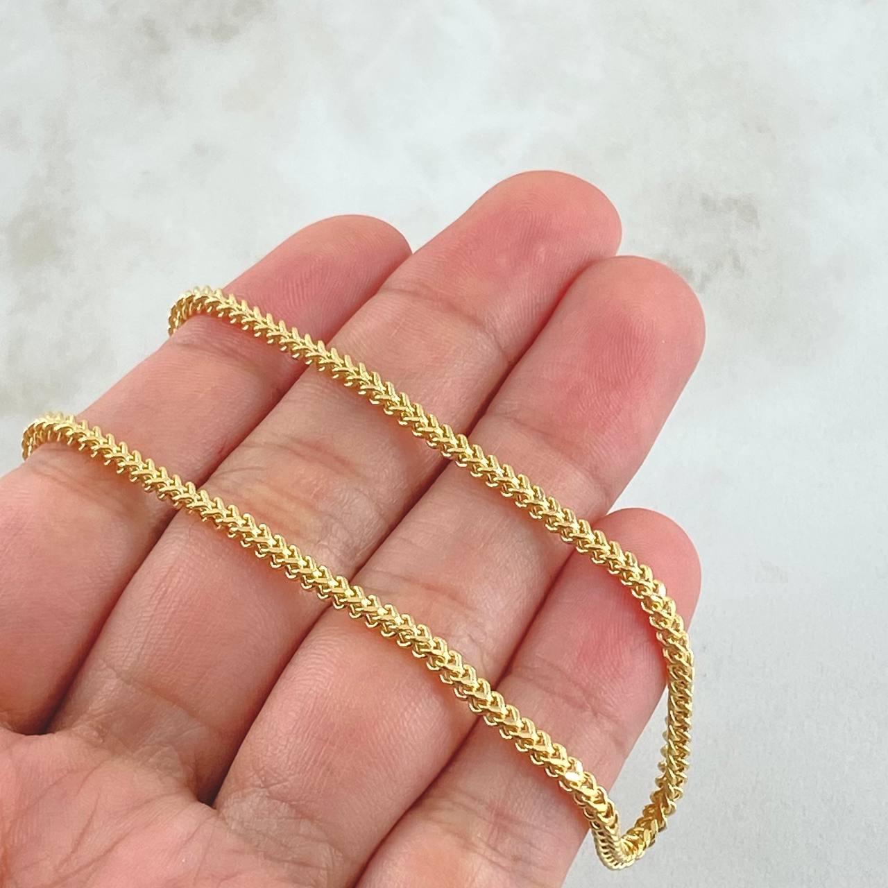 Cadena Franco 8.8gr / 60cm / +3 Oro 18K ©