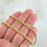 Cadena Franco 8.8gr / 60cm / +3 Oro 18K ©