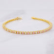 Pulso Tenis 8.15g / 17.2cm / 2.7mm Oro Amarillo 18K