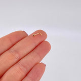 Piercing Chispa 0.1g / 0.9cm Oro Amarillo 18K